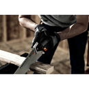Трион Fiskars PRO PowerTooth (38 см, 9 TPI) рязане на дървен летвa с ергономична дръжка и закалени зъбци, покритие против ръжда