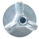 Гайка за кофражни шпилки, диаметър 110мм и ф18, стоманена с три крила, горещо галванизирана.