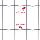 Оградна мрежа GARDEN FENCE, H = 0.60, 0.80, 1.0, 1.50, 1.80, 2.0 m