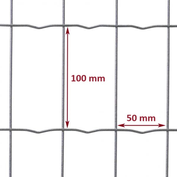 Оградна мрежа GARDEN FENCE, H = 0.60, 0.80, 1.0, 1.50, 1.80, 2.0 m