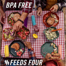 Комплект за къмпинг съдове за готвене Gerber ComplEAT, 16 части