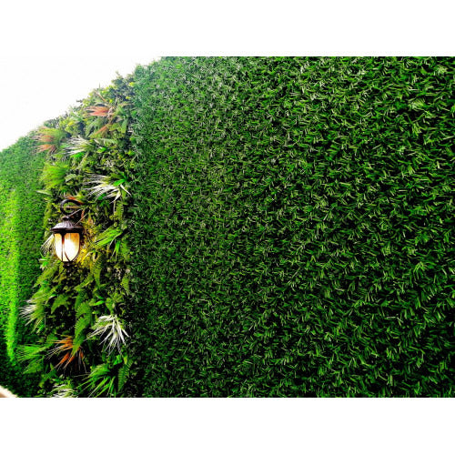 Плетена оградна мрежа с декоративно PVC покривало Grass Fence Premium - Nika.bg