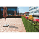 Плетена оградна мрежа с декоративно PVC покривало Grass Fence Premium