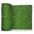 Плетена оградна мрежа с декоративно PVC покривало Grass Fence Premium - Nika.bg