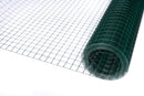 Електрозаварена мрежа HOBBY FENCE с PVC покритие, 19 x 19 мм, ø 0.9 мм, зелен цвят
