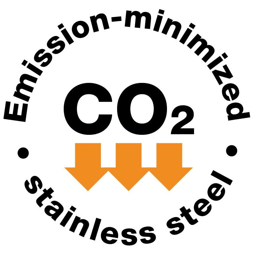 Тиган за пържене Fiskars All Steel с незалепващо керамично покритие, 24 см. – емблема CO2 минимални емисии за неръждаема стомана