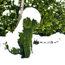 Градинска фигура декоративно куче от ТУЯ UV 60 см