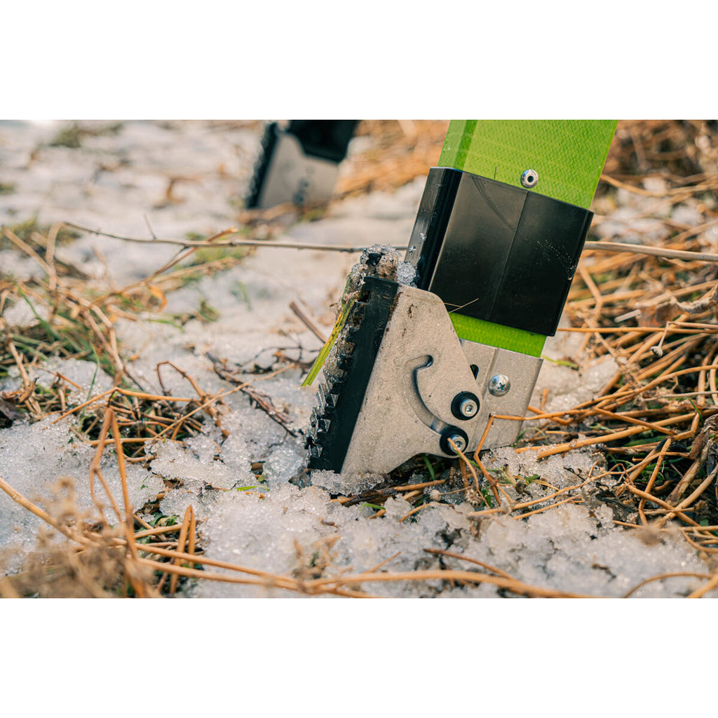 Двураменна стълба от фибростъкло 5+4 стъпала Little Giant TELECOMBO с GROUND CUE, V-bar и двупозиционни пети