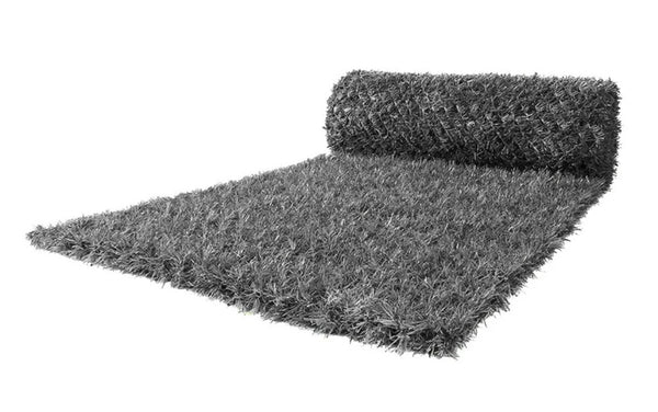 Плетена оградна мрежа с декоративно PVC покривало Grass Fence Premium, цвят сив