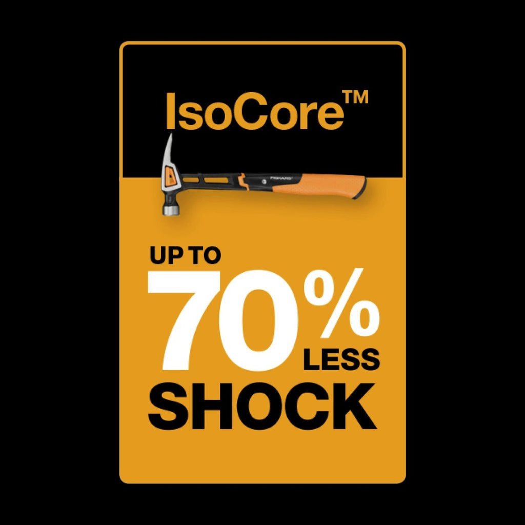 Универсален чук IsoCore™ размер XL с патентована IsoCore система за контрол на ударите, до 70% по-малко вибрации
