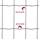Оградна мрежа LIGHT FENCE, H = 1.20, 1.50 m