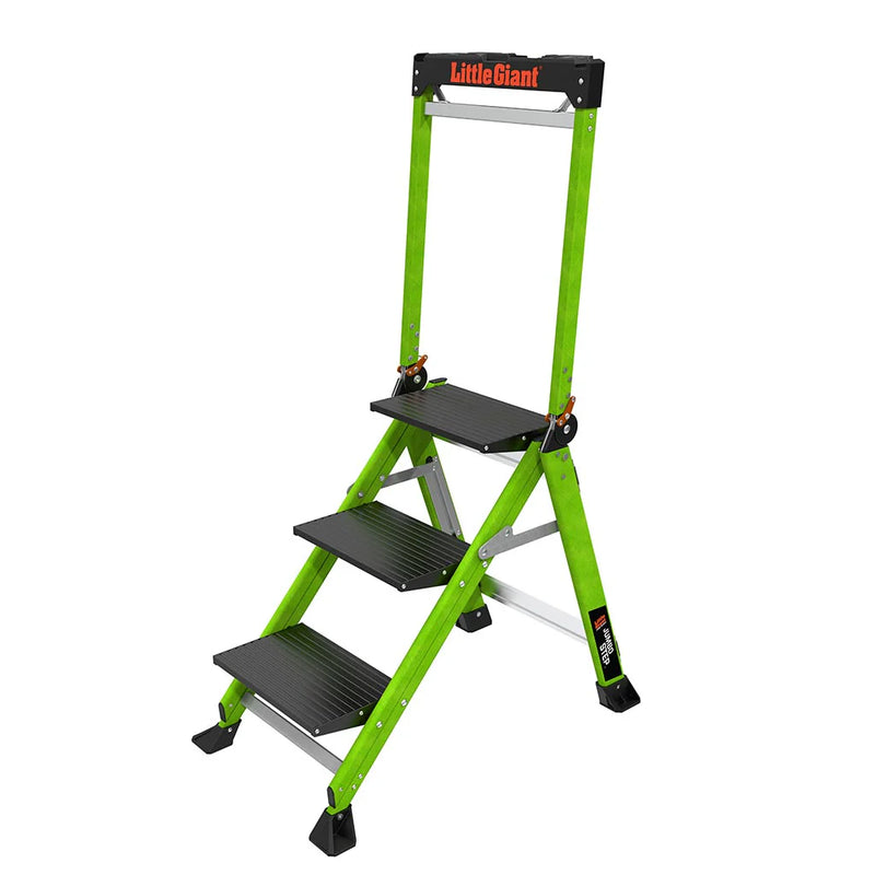 Степ стълба от фибростъкло с широки стъпала Jumbo Step 1x3 стъпала