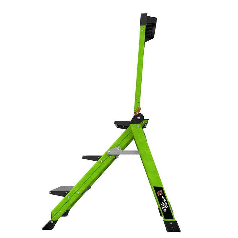 Степ стълба от фибростъкло с широки стъпала Jumbo Step 1x3 стъпала