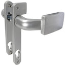 Комплект алуминиеви дръжки 3006FIX Locinox с предпазни планки и възможност за блокиране предназначени за брави за вграждане