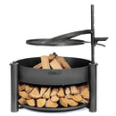 Мултифункционално огнище Cook King MONTANA X с регулируема 60см скара