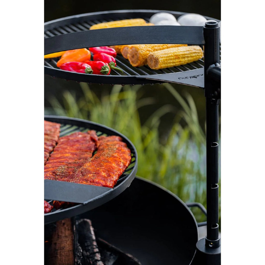 Мултифункционално огнище Cook King MONTANA X с регулируема 60 см. скара - Nika.bg