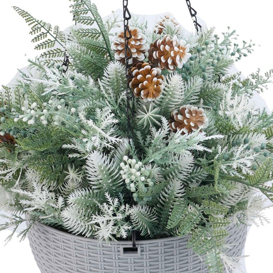 Външна украса висяща кошница SNOWLINE UV H=30 см