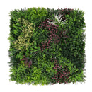 Декоративна плочка ПАПРАТ, ФАЛАРИС с акцент бордо UV 100х100 см.