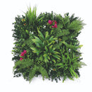 Декоративна плочка ТРОПИЧЕСКИ РАСТЕНИЯ и розова Бугенвилея UV 50х50 см.