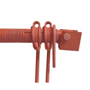 Наклонена телескопична подпора с механизъм за регулиране и стоманени елементи