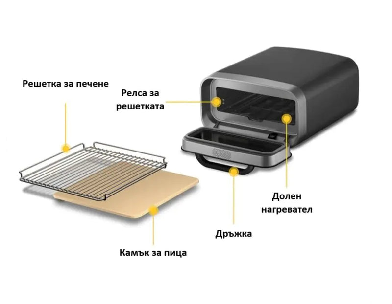 Електрическа фурна за пица Ooni Volt 2