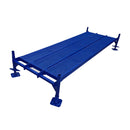 Фасадно рамково скеле 600 х 2630 мм, синьо, стабилно за строителни проекти.