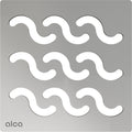 Решетка дизайнерска за подов сифон 102х102 х4,неръждаема стомана - МPV002 Alca