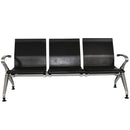 Посетителска пейка Франкфурт с 3 седалки, алуминиеви крака и модерен дизайн за удобство и стил.