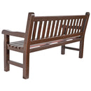 ДЪРВЕНА ПЕЙКА С ОБЛЕГАЛКА 165 x 70 x 93 СМ