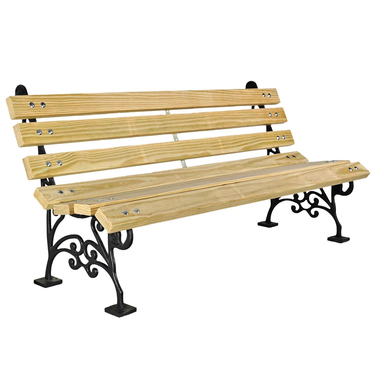ДЪРВЕНА ГРАДИНСКА ПЕЙКА 180 x 70 x 80 СМ