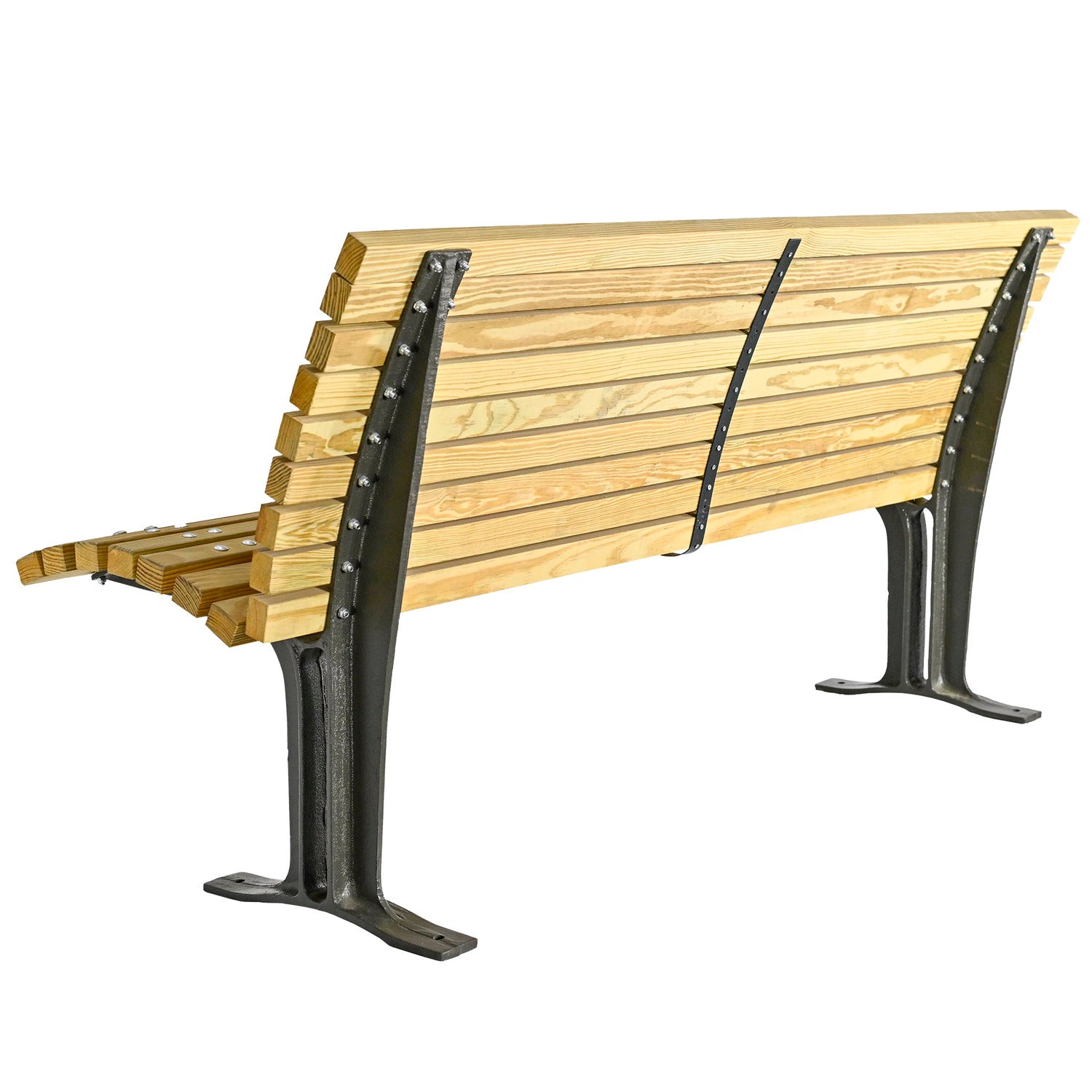 ДЪРВЕНА ПАРКОВА ПЕЙКА 180 x 75 x 95 СМ