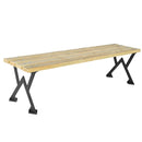 ДЪРВЕНА ГРАДИНСКА ПЕЙКА 180 x 47 x 46 СМ