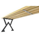 ДЪРВЕНА ГРАДИНСКА ПЕЙКА 180 x 47 x 46 СМ