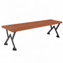 ДЪРВЕНА ГРАДИНСКА ПЕЙКА 180 x 47 x 46 СМ