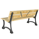 ДЪРВЕНА ПАРКОВА ПЕЙКА 180 x 65 x 80 СМ