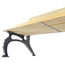 ДЪРВЕНА ГРАДИНСКА ПЕЙКА 180 x 73 x 84 СМ