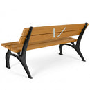 ДЪРВЕНА ГРАДИНСКА ПЕЙКА 180 x 73 x 84 СМ