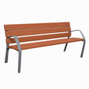 ДЪРВЕНА ПЕЙКА С ПОДЛАКЪТНИЦИ 180 x 67 x 82 СМ