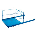 фасадна платформа DAC за палетизирани товари, синя, с товароносимост 1500 кг, размери 3000 мм х 1900 мм.