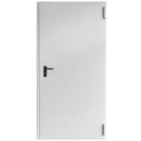 Пожароустойчива врата Locher с елегантен светлосив дизайн и огнеустойчивост EI 120 минути.