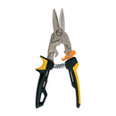 Alt Tag: Ножица за ламарина с прави остриета Fiskars PowerGear™ - Цена - Продажба, ергономична дръжка и пружина за лесно рязане на метал
