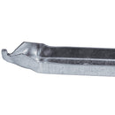 Стоманен профил с кука, поцинкован, дължина 50 см, идеален за вертикален кофраж и укрепване на стени.