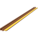 Прозоречен профил за мазилка с кафява ламела 6мм, дължина 2,4м, изработен от UV устойчив PVC.