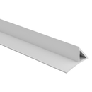 Профилна летва за видим бетон с перо, 20мм, изработена от полиетилен, дължина 2.5 метра.