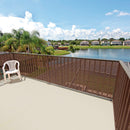 Универсална пластмасова мрежа за огради и балкони TENAX Quadra 10, H=0.5 м, L=30 м