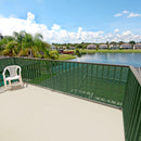 Универсална пластмасова мрежа за огради и балкони TENAX Quadra 10, H=1.0 м, L=5 м, 30 м