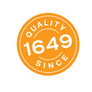 Тиган за сотиране Fiskars All Steel с капак и незалепващо керамично покритие, 26см - оранжево лого „Quality since 1649“ върху бял фон