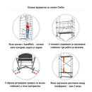 Алуминиево мобилно скеле KRAUSE ClimTec до 7 метра работна височина