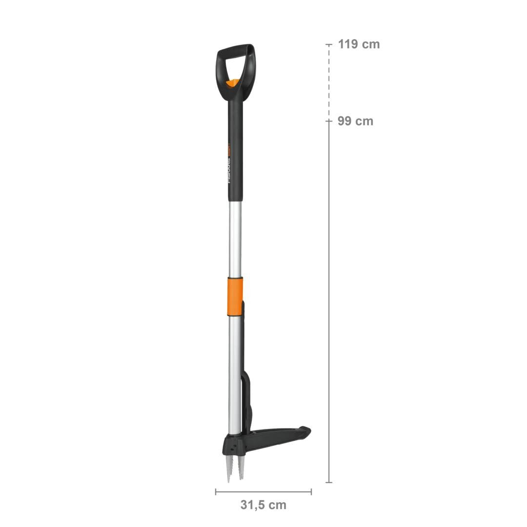 Изкоренител за плевели с телескопична дръжка Fiskars SmartFit™