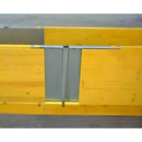 Стенен компенсатор за кофраж, поцинкован елемент за стени, съвместим с трислойни кофражни панели.